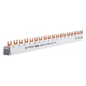 Шина з'єднувальна 3P+N 16мм² 57M FORK, Hager