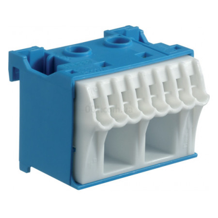 Блок N-клем QuickConnect 2×16мм²+8×4мм² ширина 45мм, Hager