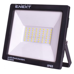 Прожектор світлодіодний 50Вт 6000К e.LED.flood.stand.50.6000, E.NEXT