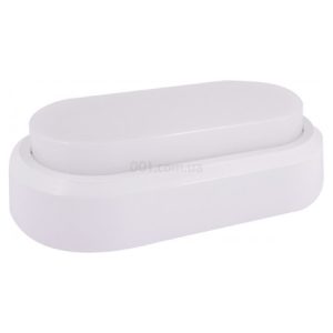 Світильник світлодіодний 12Вт 4500К IP54 білий e.LED.oval.12.4500.white, E.NEXT