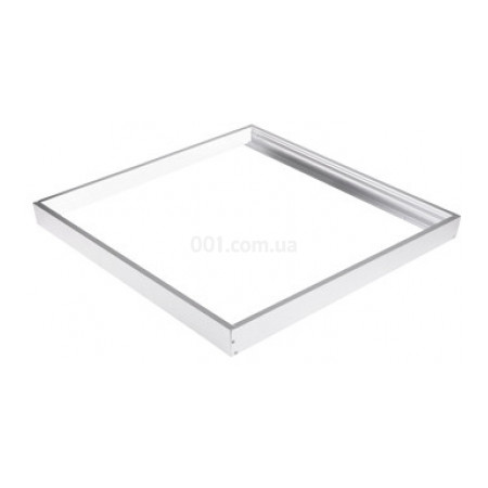 Рамка для монтажу на поверхню e.LED PANEL.600.frame.white 600×600мм біла, E.NEXT