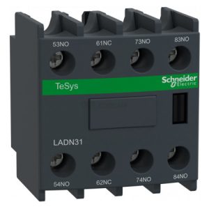 Блок контактний 3НВ+1НЗ фронтальний, Schneider Electric