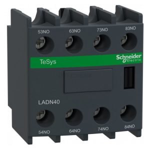 Блок контактний 4НВ фронтальний, Schneider Electric