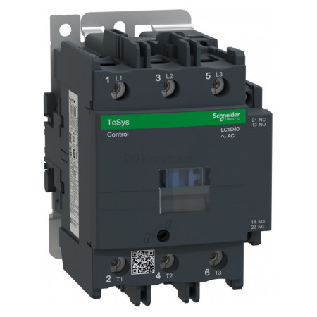 Контактор TeSys D 3P 80A 1НВ+1НЗ 220В AC, Schneider Electric