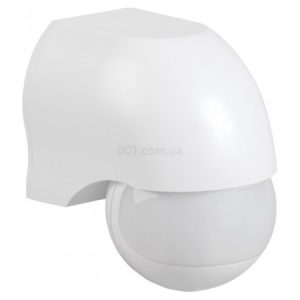 Датчик руху ДД 010 білий, кут огляду 180°, дальність 10 м, IP44, IEK
