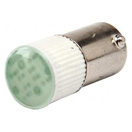 Лампа змінна LED Bа9s 220В зелена, EMAS