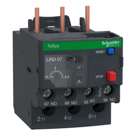 Реле електротеплове TeSys LRD 1,6A...2,5A, Schneider Electric