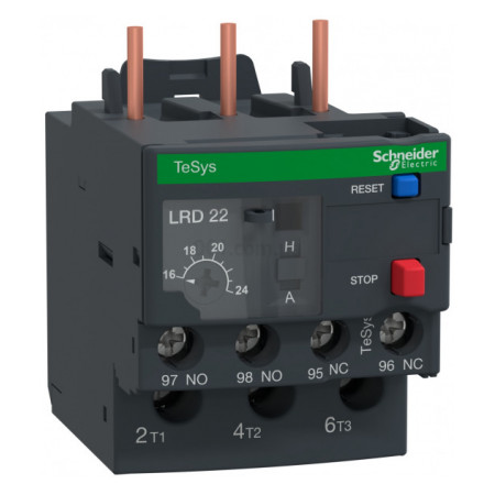 Реле електротеплове TeSys LRD 16А...24A, Schneider Electric