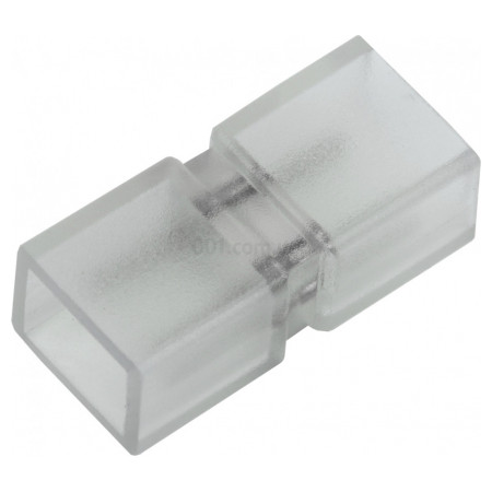 Конектор MONO 12мм прямий (роз'єм - роз'єм) для LED стрічки ALFA (5 шт.), IEK