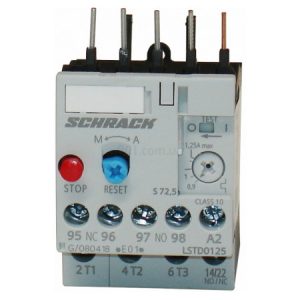 Реле електротеплове Ir=0.9-1.25A габарит 00, SCHRACK (Австрія)