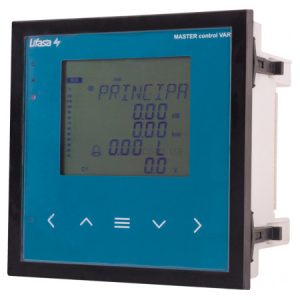 Регулятор реактивної потужності MASTER Control Var 12 (на 12 ступенів) AC110…480В RS485, Lifasa (E.NEXT)