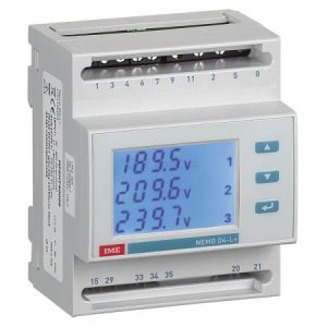 Аналізатор параметрів мережі Nemo D4-L+ з RS485 Aux 20...150V/DC + 48V/AC, IME