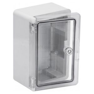 Корпус пластиковый ЩМПп 300×200×130 мм прозорі двері УХЛ1 IP65, UЕК