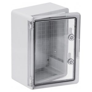 Корпус пластиковый ЩМПп 350×250×150 мм прозорі двері УХЛ1 IP65, UЕК