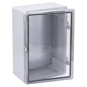 Корпус пластиковый ЩМПп 500×350×190 мм прозорі двері УХЛ1 IP65, UЕК