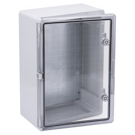 Корпус пластиковый ЩМПп 500×350×190 мм прозорі двері УХЛ1 IP65, UЕК
