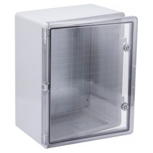 Корпус пластиковый ЩМПп 500×400×240 мм прозорі двері УХЛ1 IP65, UЕК