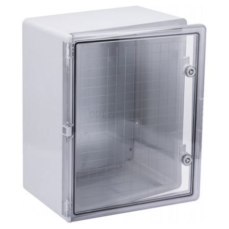 Корпус пластиковый ЩМПп 500×400×240 мм прозорі двері УХЛ1 IP65, UЕК