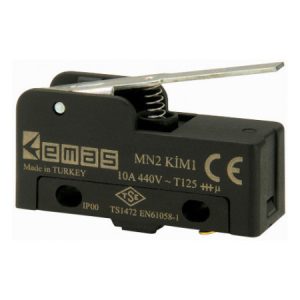 Міні-вимикач з коротким металевим важелем MN2, EMAS