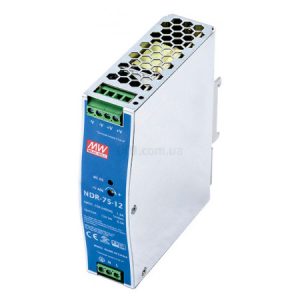 Блок живлення NDR-75-12 75Вт AC230В/DC12В, MEAN WELL