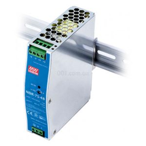Блок живлення NDR-75-48 75Вт AC230В/DC48В, MEAN WELL