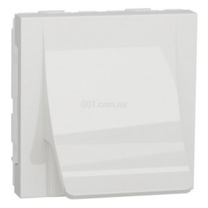 Виведення кабелю до 12мм (2 модулі) Unica New біле, Schneider Electric