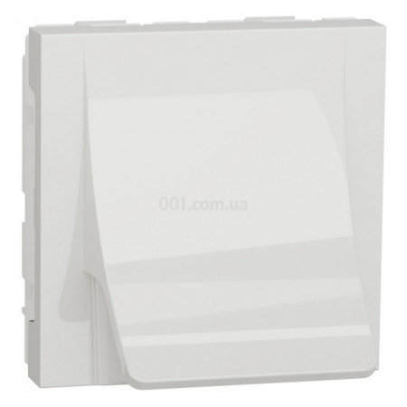 Виведення кабелю до 12мм (2 модулі) Unica New біле, Schneider Electric
