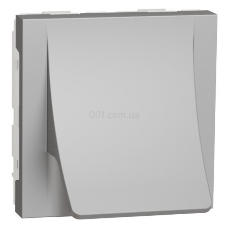 Виведення кабелю до 12мм (2 модулі) Unica New алюміній, Schneider Electric