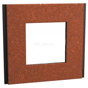 Рамка 1-постова Unica Deco Material теракотова, Schneider Electric