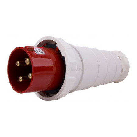 Силова вилка переносна e.plug.pro.4.125 (044) 3P+PE 380В IP67 125А, E.NEXT