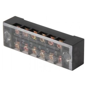 Колодка клемна захищена 15А (6 клем) e.tc.protect.15.6, E.NEXT