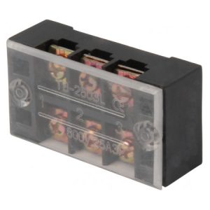 Колодка клемна захищена 25А (3 клеми) e.tc.protect.25.3, E.NEXT