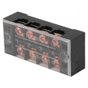 Колодка клемна захищена 25А (4 клеми) e.tc.protect.25.4, E.NEXT