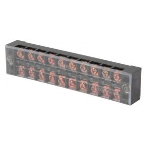 Колодка клемна захищена 25А (10 клем) e.tc.protect.25.10, E.NEXT