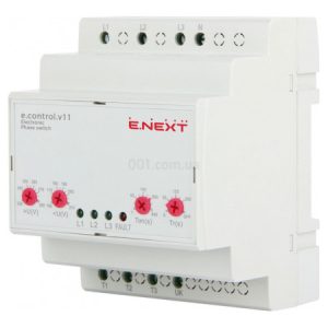 Реле автоматичного вибору фаз 16А e.control.v11, E.NEXT