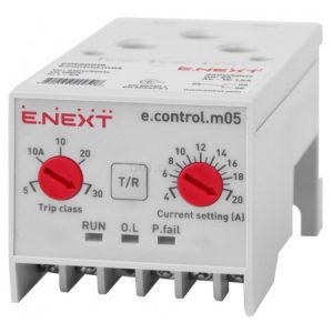 Реле захисту двигуна e.control.m05 4-20А, E.NEXT