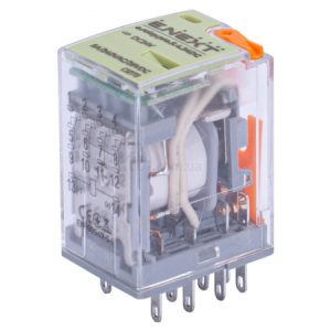 Реле проміжне e.relay.pro.5.4.24DC, 4 групи контактів 5А 24В DC, E.NEXT