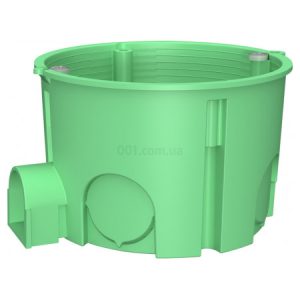 Коробка монтажна (підрозетник) для бетону ∅65×45 мм набірна з шурупами UNIKA MB001, Plank