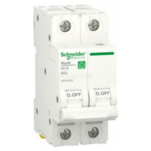 Автоматичний вимикач RESI9 6kА 2P 63 А хар-ка B, Schneider Electric