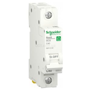 Автоматичний вимикач RESI9 6kА 1P 40 А хар-ка C, Schneider Electric