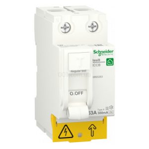 Диференційний вимикач (ПЗВ) RESI9 2P 63A 300mA тип А-S, Schneider Electric