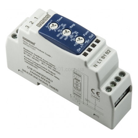 Реле часу 0,6 с - 10 год 24В AC/DC - 220В AC, EMAS