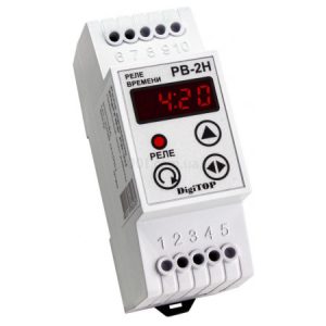 Реле часу РВ-2H тижневий режим 6A, DigiTOP