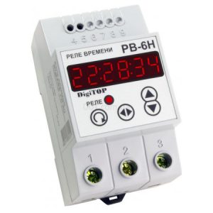Реле часу РВ-6H тижневий режим 16A, DigiTOP