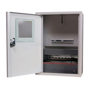 Корпус e.mbox.stand.n.f1.12.z металевий під 1ф лічильник 12 модулів навісний з замком, E.NEXT