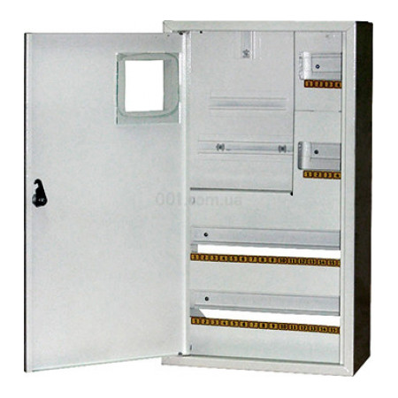 Корпус e.mbox.stand.n.f3.36.z.e металевий під 3ф електронний лічильник 36 модулів навісний з замком, E.NEXT