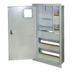 Корпус e.mbox.stand.w.f3.36.z.e металевий під 3ф електронний лічильник 36 модулів вбудовуваний з замком, E.NEXT