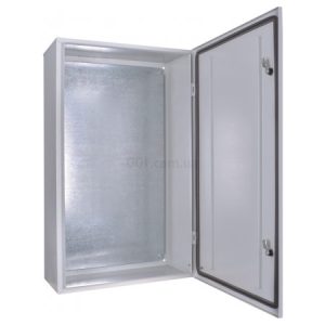 Корпус металевий e.mbox.stand.p.80.40.25 IP54 з монтажною панеллю (800×400×250), E.NEXT