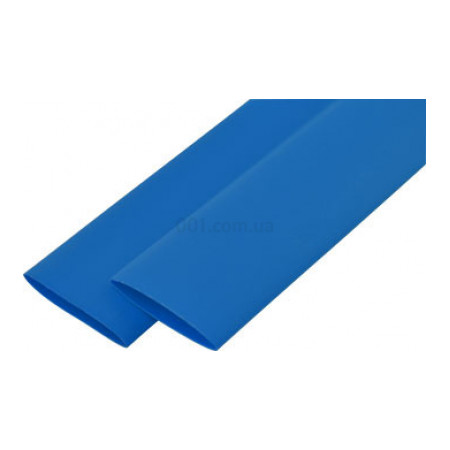Термозбіжна трубка ∅6/3 мм синя (відрізок 1 м) e.termo.stand.6.3.blue, E.NEXT