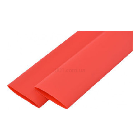Термозбіжна трубка ∅80/40 мм червона (відрізок 1 м) e.termo.stand.80.40.red, E.NEXT